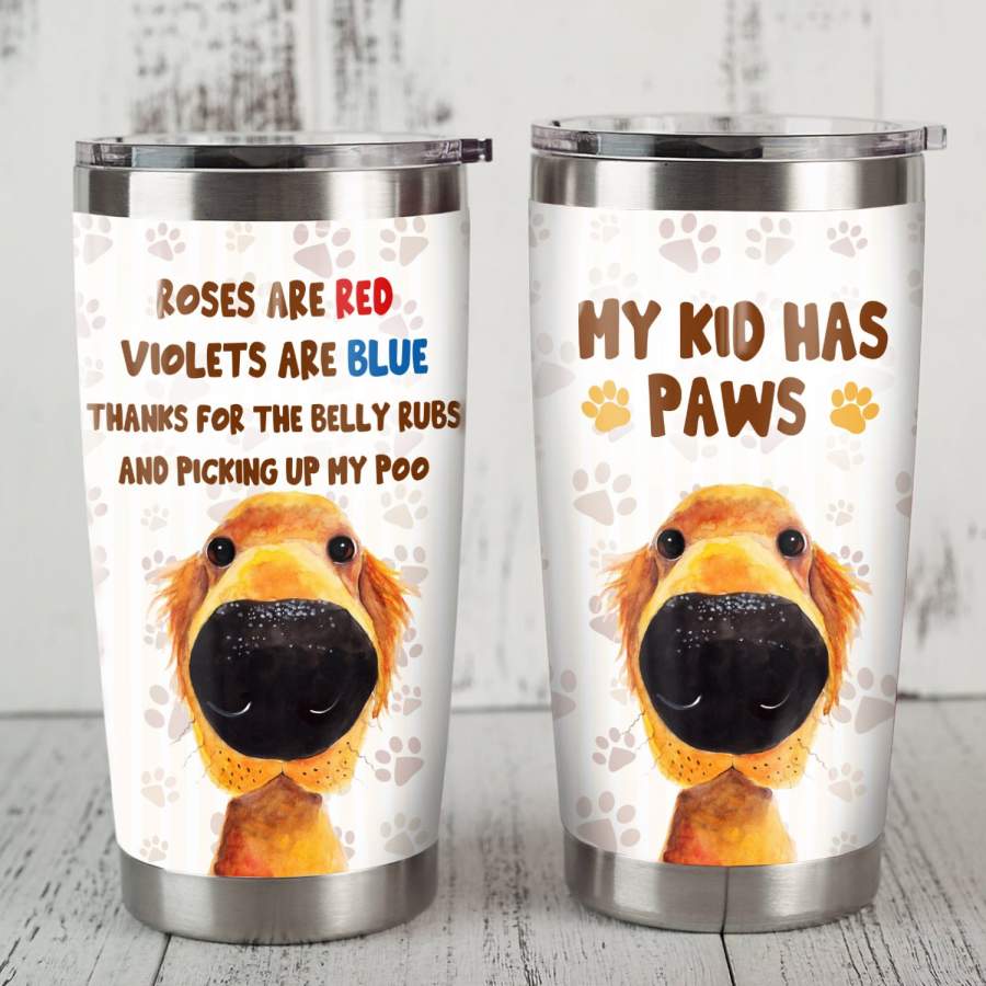 Golden Retriever Steel Tumbler FB0605 90O39