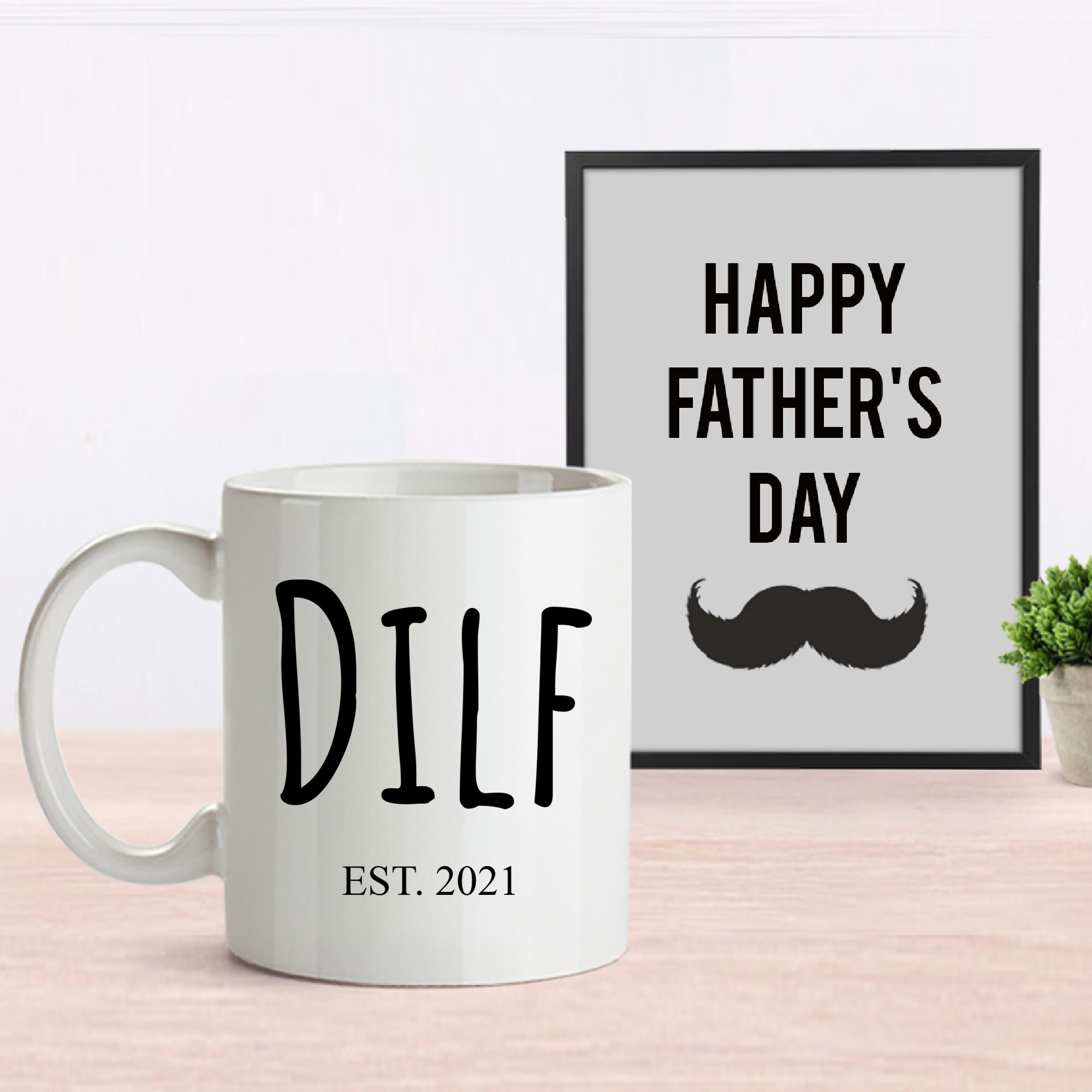 Dilf Mug Gift For Dad Gift for New Dad and Dad to be Mug Gift For Men husband Gift Funny Hot Dad Gift Hot husband