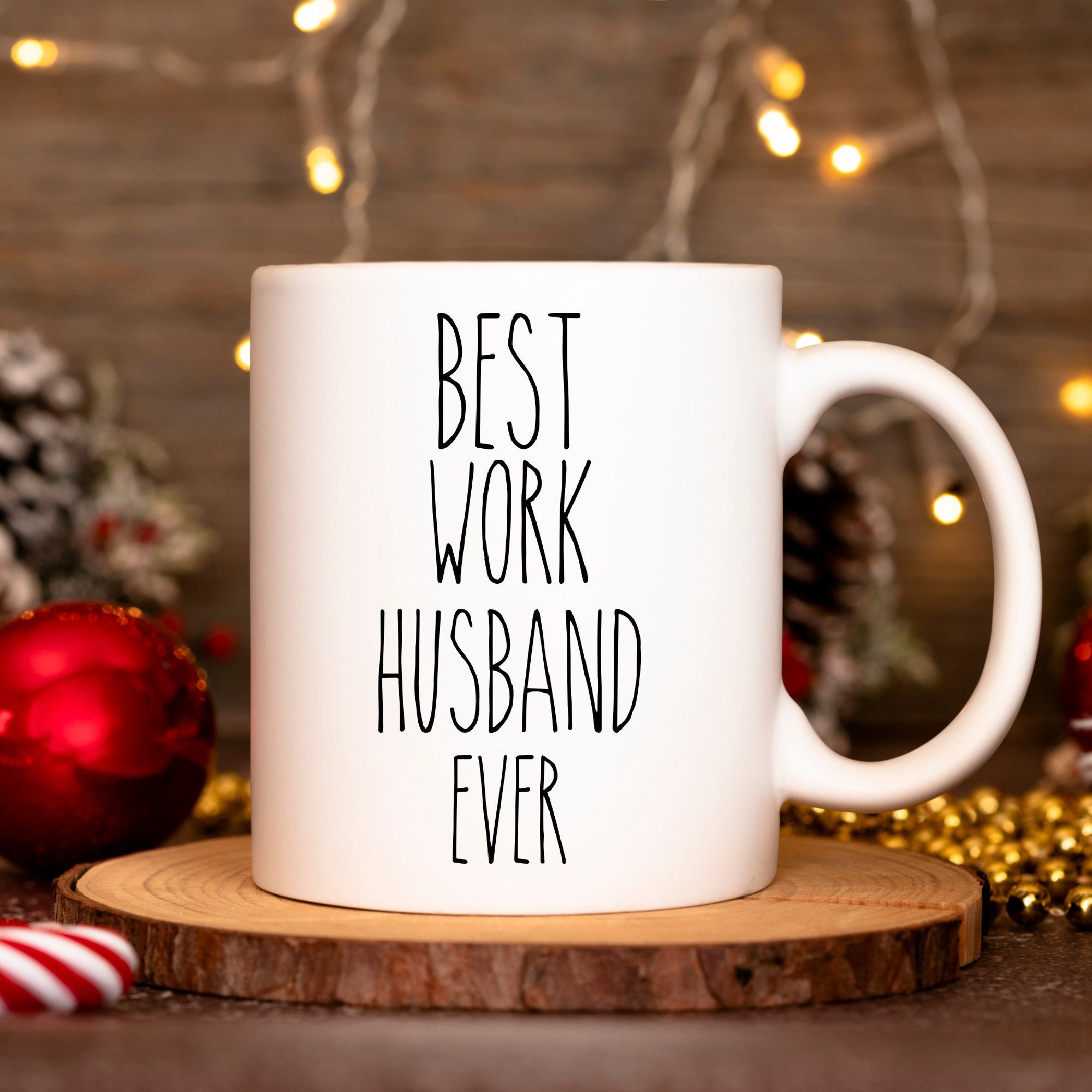 Work Husband Gifts, Funny Work Husband Mug, Work Hubby Funny Coworker Gift, Best Work Husband Ever,