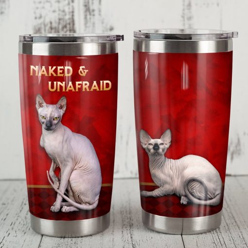 Sphynx Cat Steel Tumbler, Gift For Friend, First Mother’S Day Gift, Gift Ideas For Mom, Mother’S Day Gifts, Gift Ideas For Dad, Gifts For New Moms