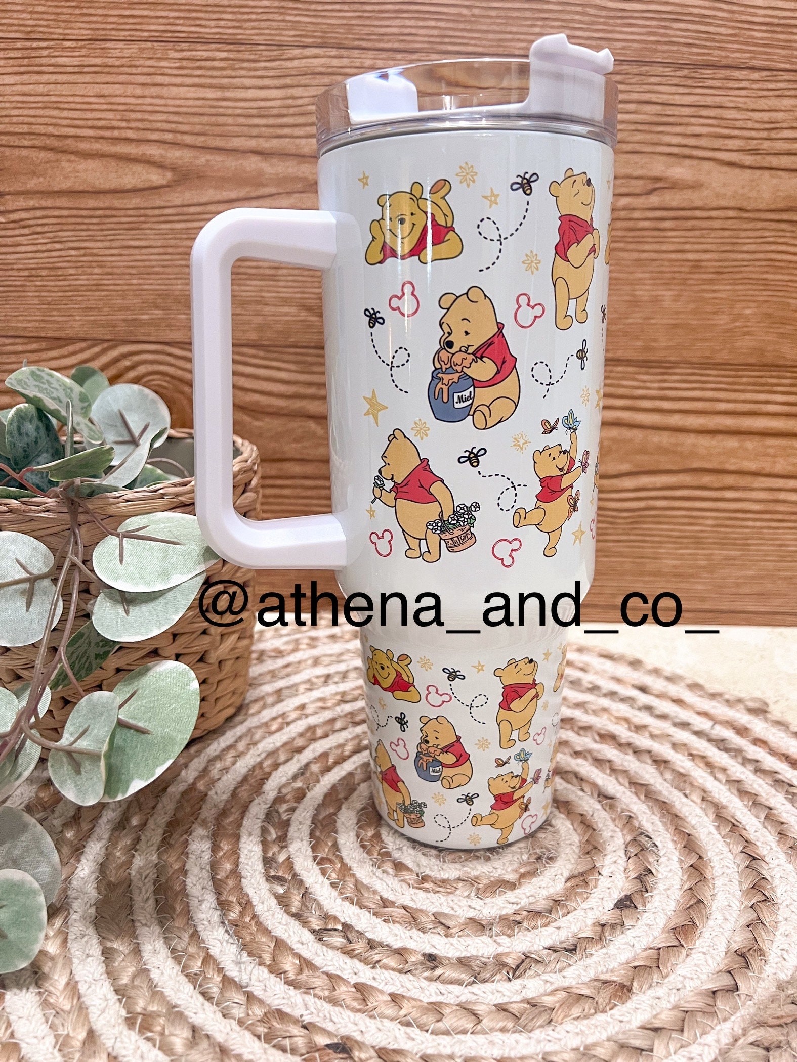 Pooh 40oz tumbler| Magic park 40 oz tumbler | 40 oz tumbler| travel mug |