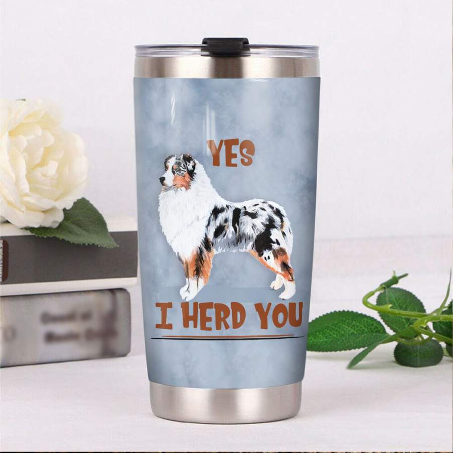 Australian Shepherd Dog Steel Tumbler MR1103 81O49