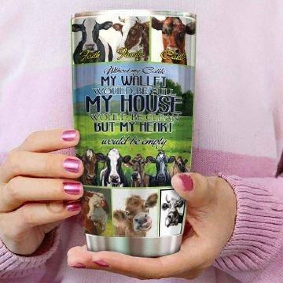 Cow My House Stainless Steel Insulated Tumbler Cups