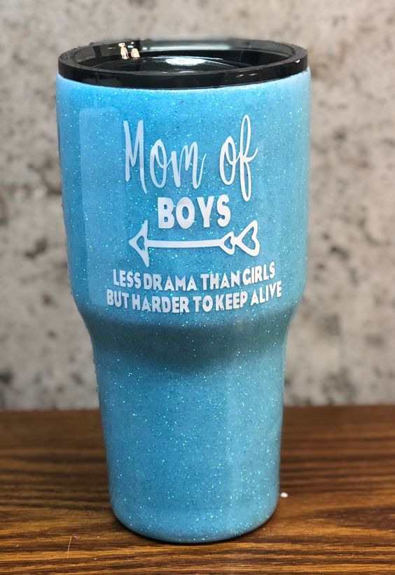 Mom Of Boys Tumbler