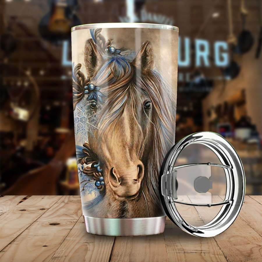 [Tumbler] Love Horse Stainless Steel-183