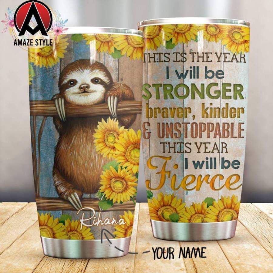 Sloth stainless steel tumbler HG32408