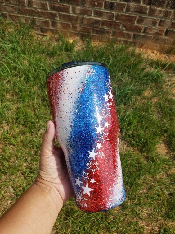 Custom Patriotic Tumbler