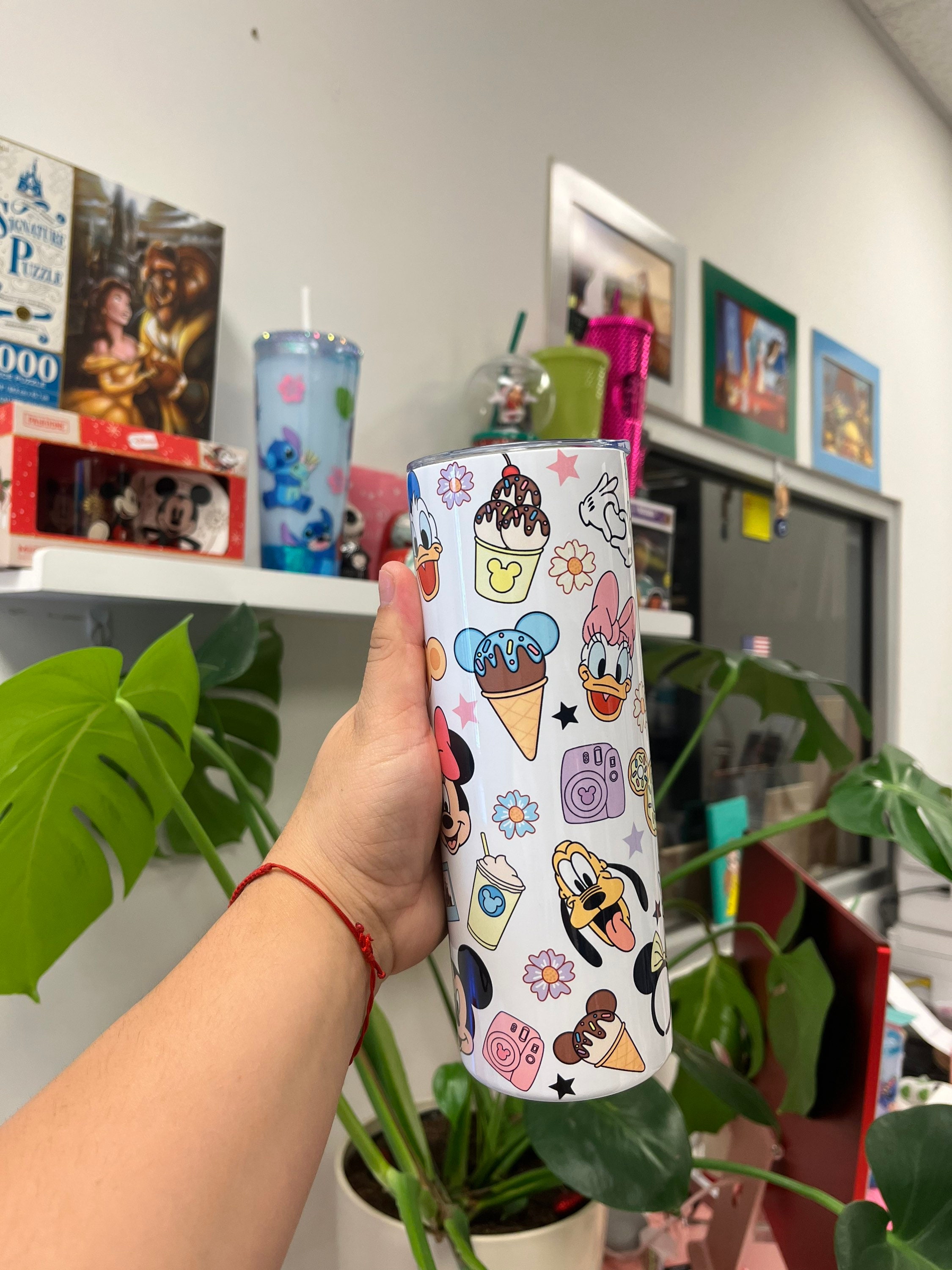 Mickey and friends snacks tumbler, Mickey  and friends custom tumbler, custom tumbler