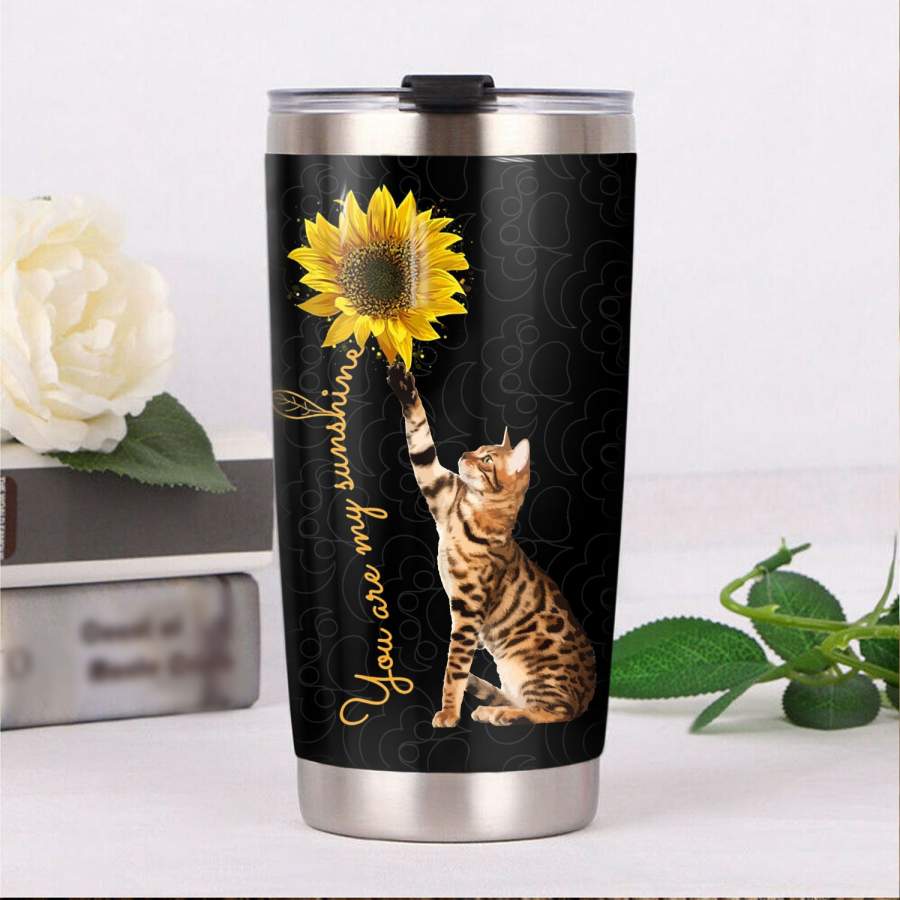 Bengal Cat Steel Tumbler MR1803 70O49