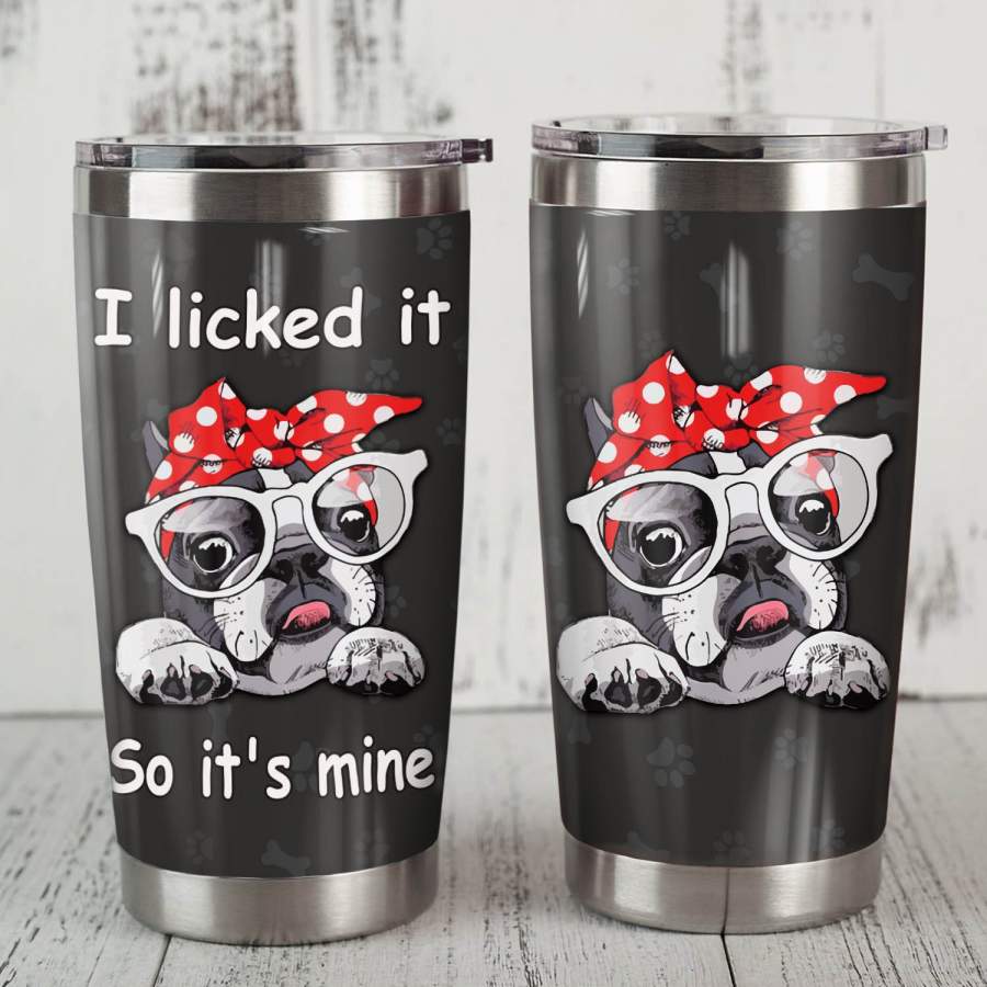 French Bulldog Steel Tumbler MR1304 68O52