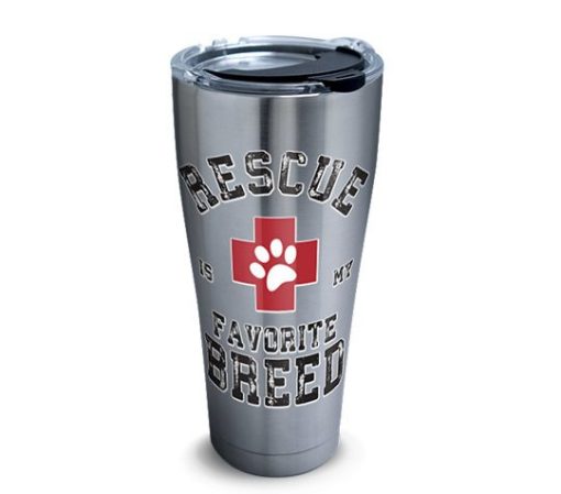 Rescue Favorite Breed Cl15100108Mdt 16Oz 20Oz Travel Mug Vacuum Sealed Tumblers