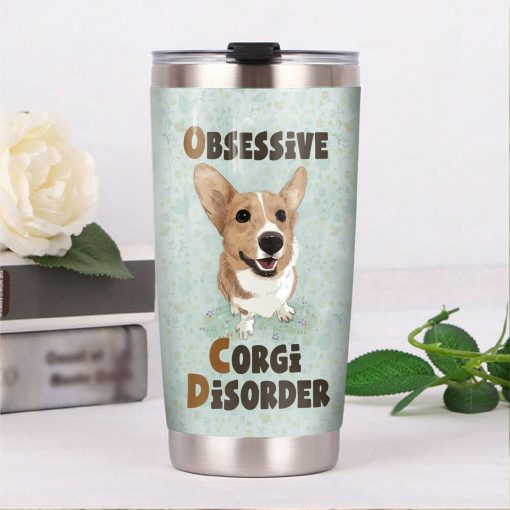 Corgi Dog Steel Tumbler, Gift For Husband, Gift Ideas For Boyfriend, Gift For Parent, Gifts For Mom, Best Gifts For Dad, Mother’S Day Gifts