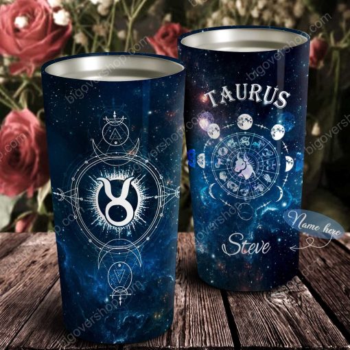 Zodiac Taurus – Perfect Gift For Taurus – Personalized Tumbler