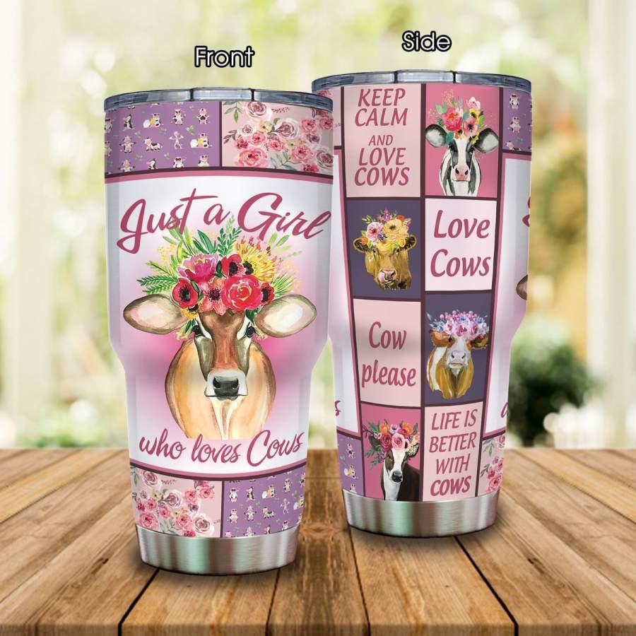 Cow Girl Stainless Steel Insulated Tumbler Cups