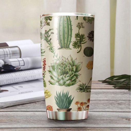 Love Cactus Stainless Steel Tumbler, Gift For Grandparent, Boyfriend Valentines Day Gifts, Gifts For Dad, Gift For Friend, Dad Day Gifts