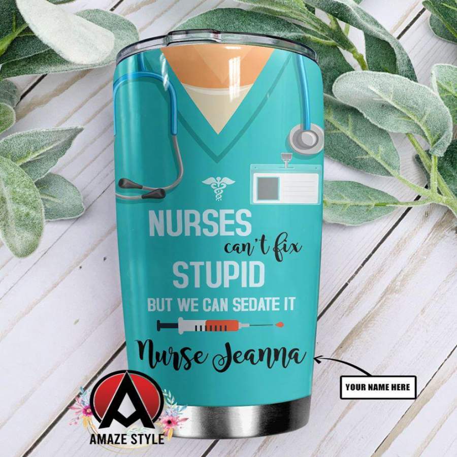 Nurse stainless steel tumbler HG32407