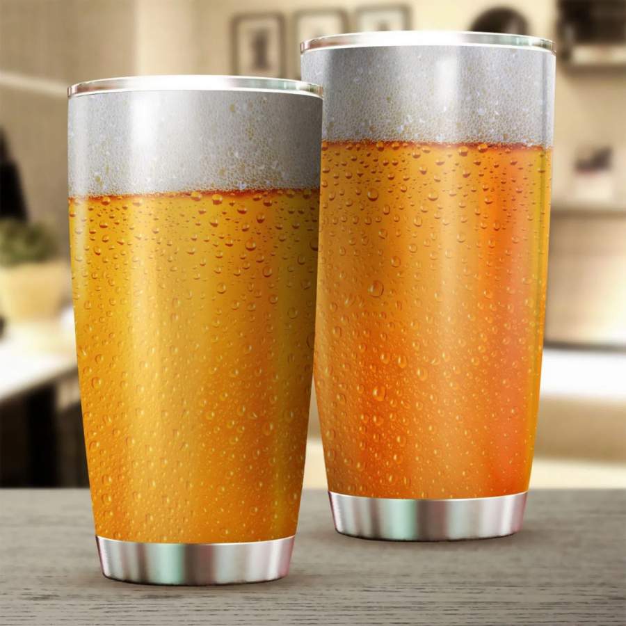 Love Beer Stainless Steel Insulated Tumbler Cups