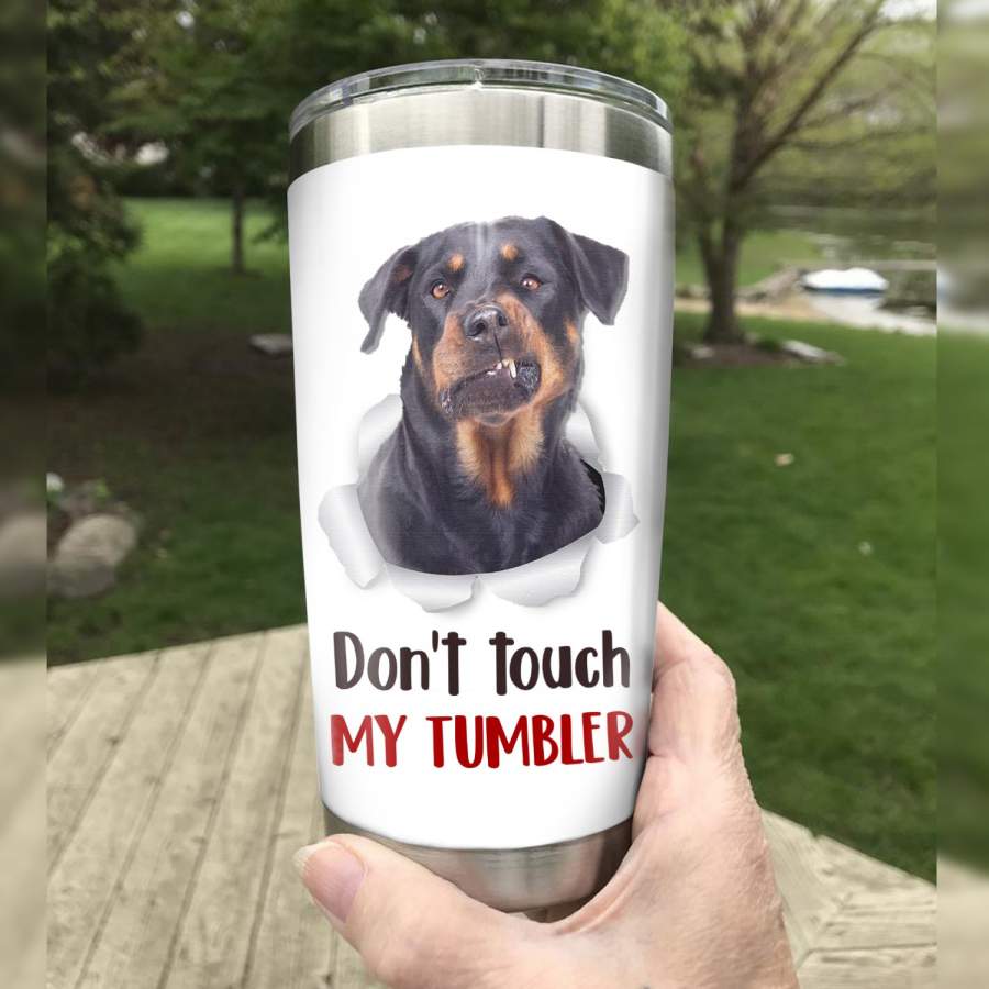 Rottweiler Dog Steel Tumbler MR1102 68O59