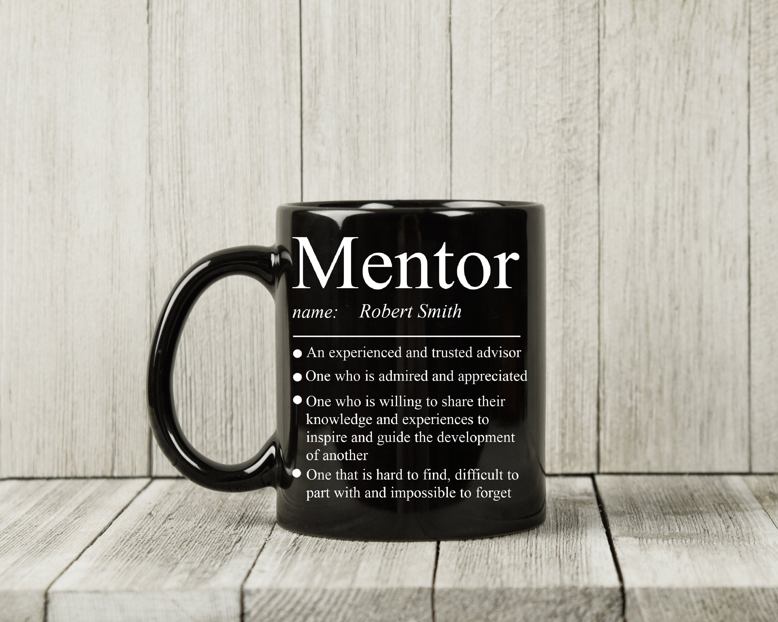 Personalized Name Mug Gift for Mentor Thank You Mentor Custom Mentor Gift Mentor Appreciation Retirement Mentor Thank You Mug