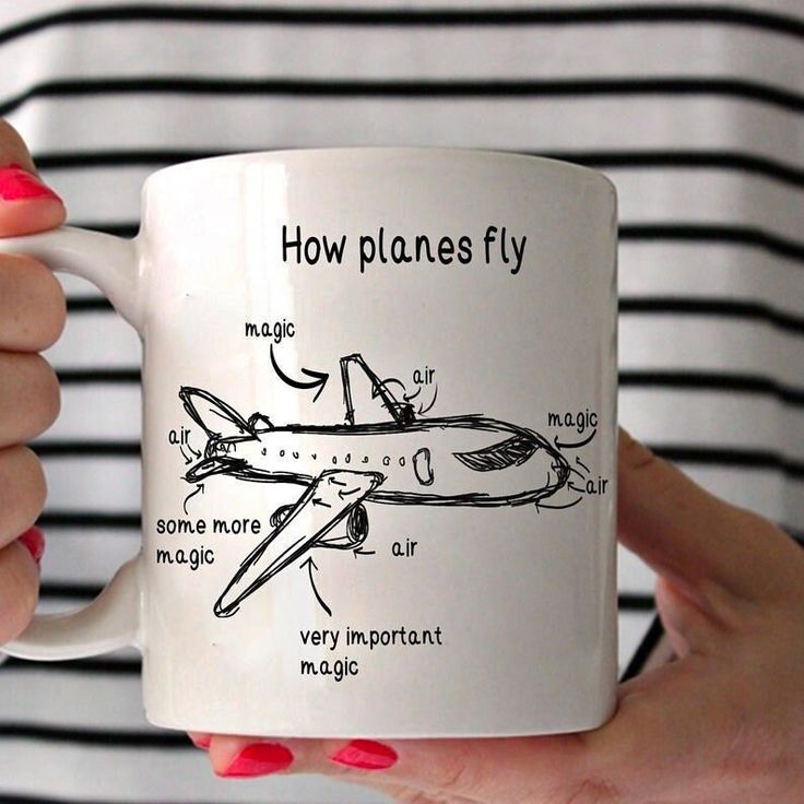 Pilot Gifts, Gift For Him, Pilot Gift For Men, Coffee Mug, Pilot Aviation Mug, How Planes Fly Coffee Mug, Fathers Day Gift, Aviation Mug