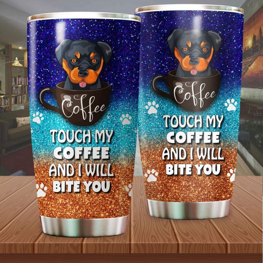 Rottweiler Coffee Stainless Steel Insulated Tumbler Cups