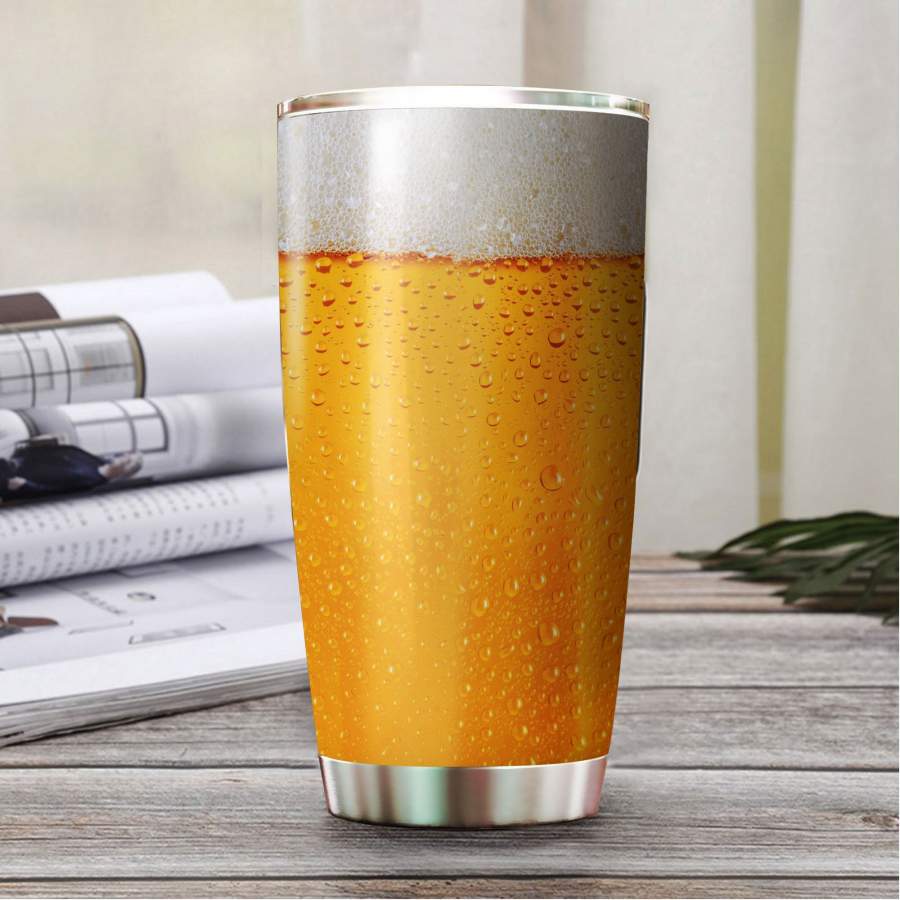 Love Beer Stainless Steel Tumbler