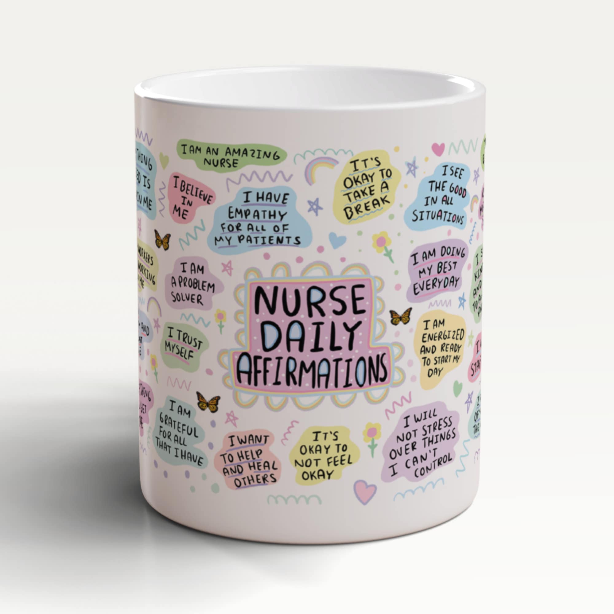 Nurse Affirmation Mug, Nurse Mug, Nurse Gift Mug, Nurse Mentor Gift, NHS Mug, New Nurse Gifts, Gift For Nurse, Nurse Graduation