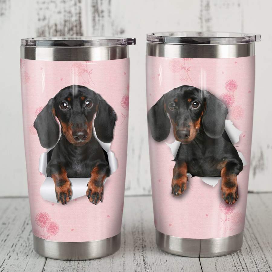 Dachshund Dog Steel Tumbler JR1603 81O60