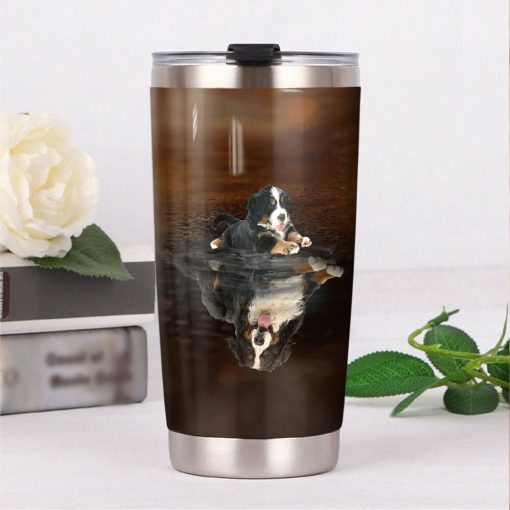 Bernese Mountain Dog Steel Tumbler, Gift For Mother, Gift Ideas For Friends, Gift For Husband, Mother’S Day Gifts, Birthday Gift, Gift For Best Friend