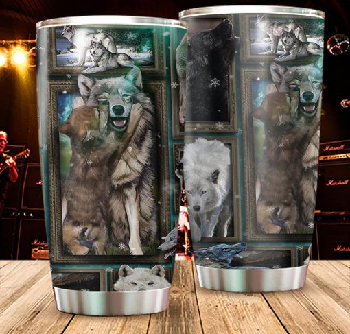 Wolf Green Stainless Steel Insulated Tumbler Cups, Gifts To Grandpa, Card Ideas For Mother’S Day, Gift For Girlfriend, Gift For Brother