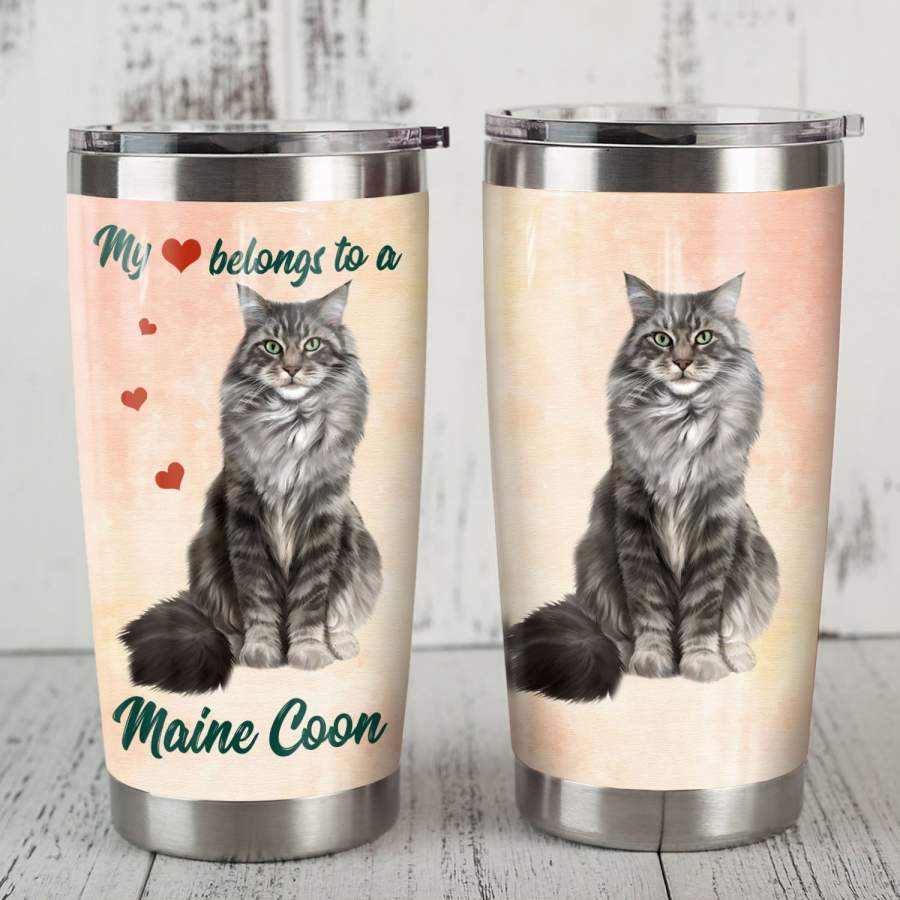 Maine Coon Cat Steel Tumbler MR1707 68O51