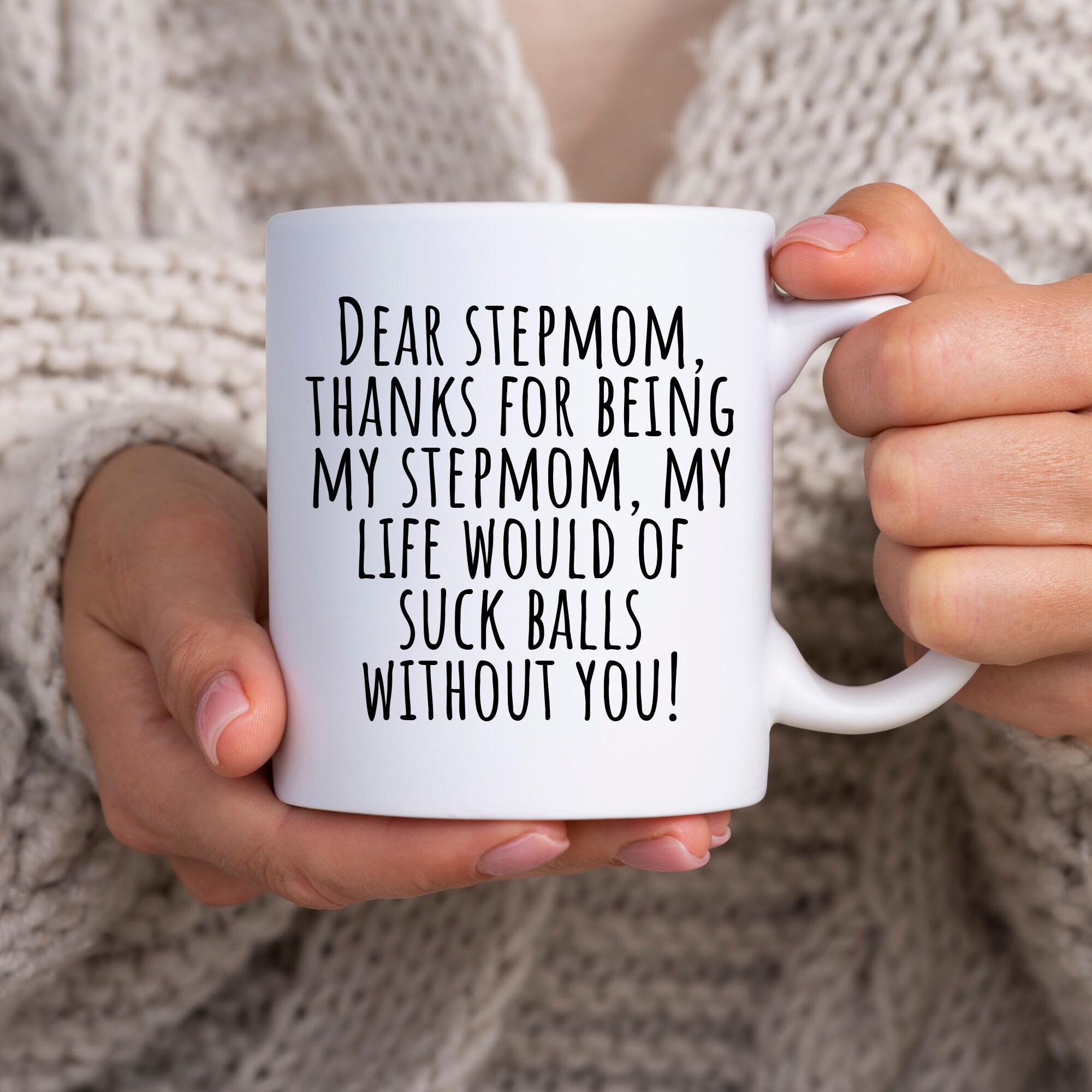 Step Mom Gifts, Stepmother Mug, Stepmom Mug, Gifts for Step Mom, Stepmom Present, Mother’s Day Gift Idea, Funny Gift for Stepmom Coffee Cup