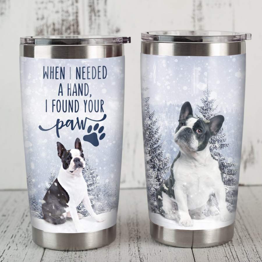 Boston Terrier Steel Tumbler JR2009 81O60