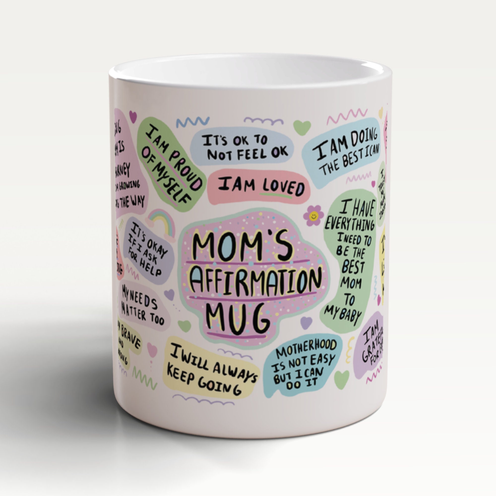 Mom’s Affirmation Mug, Mom Affirmations Mug, Mom Daily Affirmations Mug, Mom Cups, Mug Mom, Mom Mugs, Mom Presents, Mom Gifts