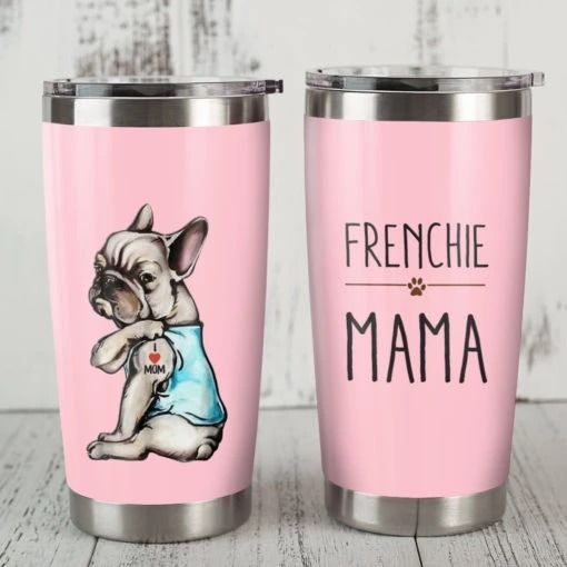 French Bulldog Steel Ndk060795 Pt23 Tumbler, Gifts For Grandma, Christmas Gifts For Dad, Gift For Grandparent, Dad Day Gifts, Best Gifts For Dad