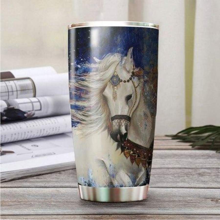 [Tumbler] Dancing Horse Stainless Steel Tumbler-28