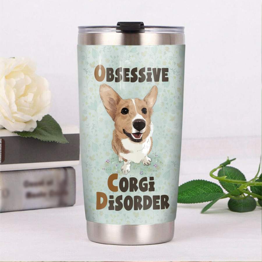 Corgi Dog Steel Tumbler FB0304 71O33