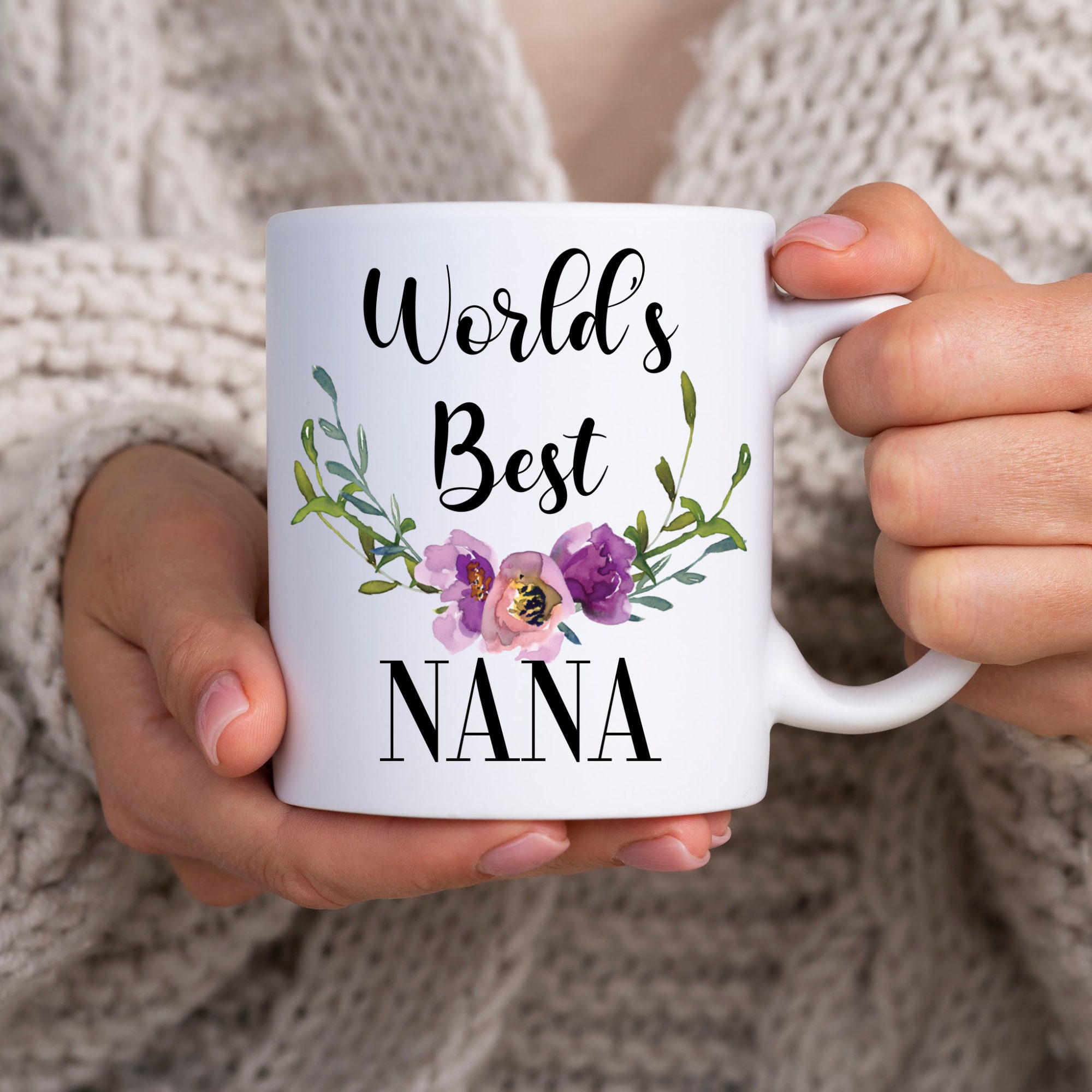 Worlds Best Nana, Nana Mug, Nana Gift, Gifts for Nana, Grandma Coffee Mug, Coffee Mug, worlds best grandma, grandma gift, grandma mug