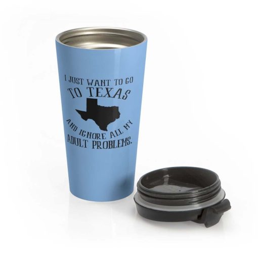 Texas Cl15100123Mdt 16Oz 20Oz Travel Mug Vacuum Sealed Tumblers