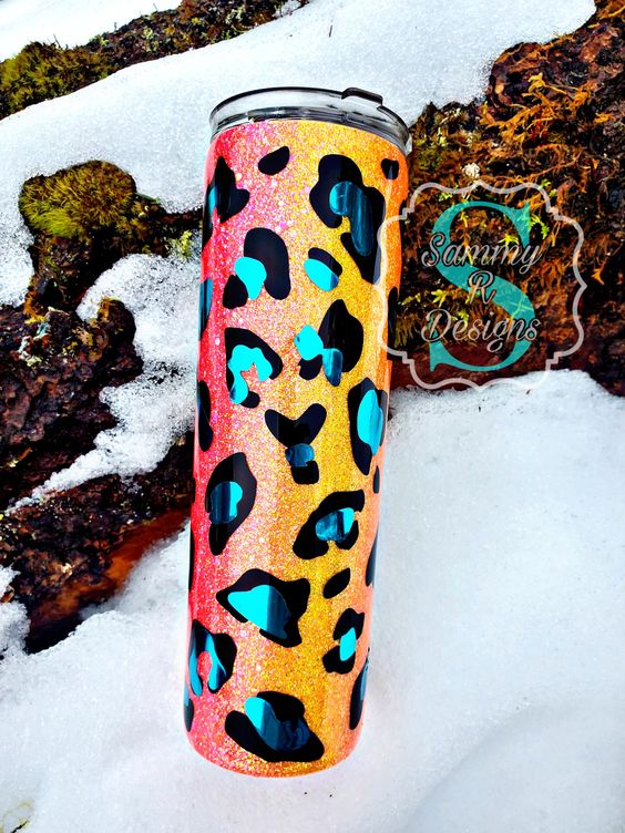 Summer Leopard Tumbler