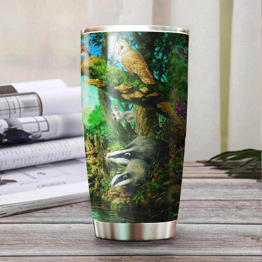 Love Animals Stainless Steel Tumbler