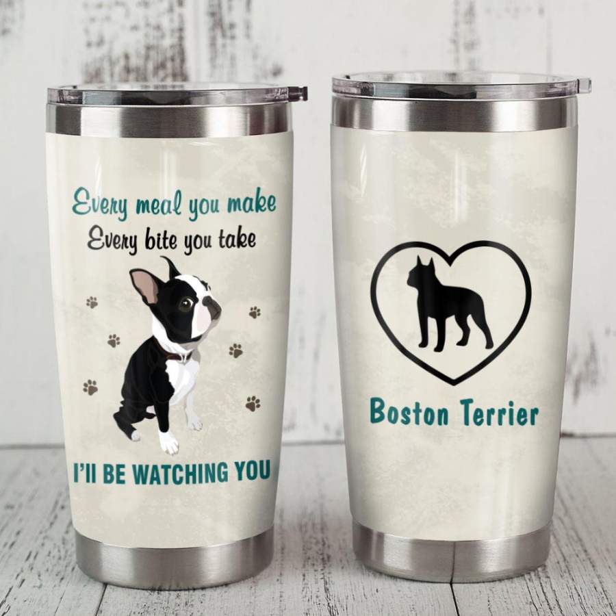 Boston Terrier Dog Steel Tumbler FB0408 73O51