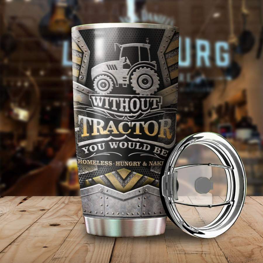 [Tumbler] Love Tractor Stainless Steel-446