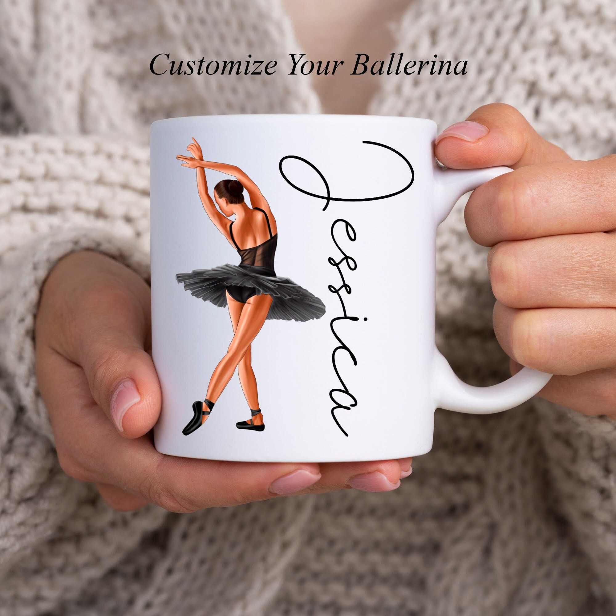 Personalized Ballerina Gifts, Ballet Mug, Recital Gift, Gift for Ballerina, Ballerina Gifts, Dancer Gift, Ballet Gift, Dance Teacher Gift