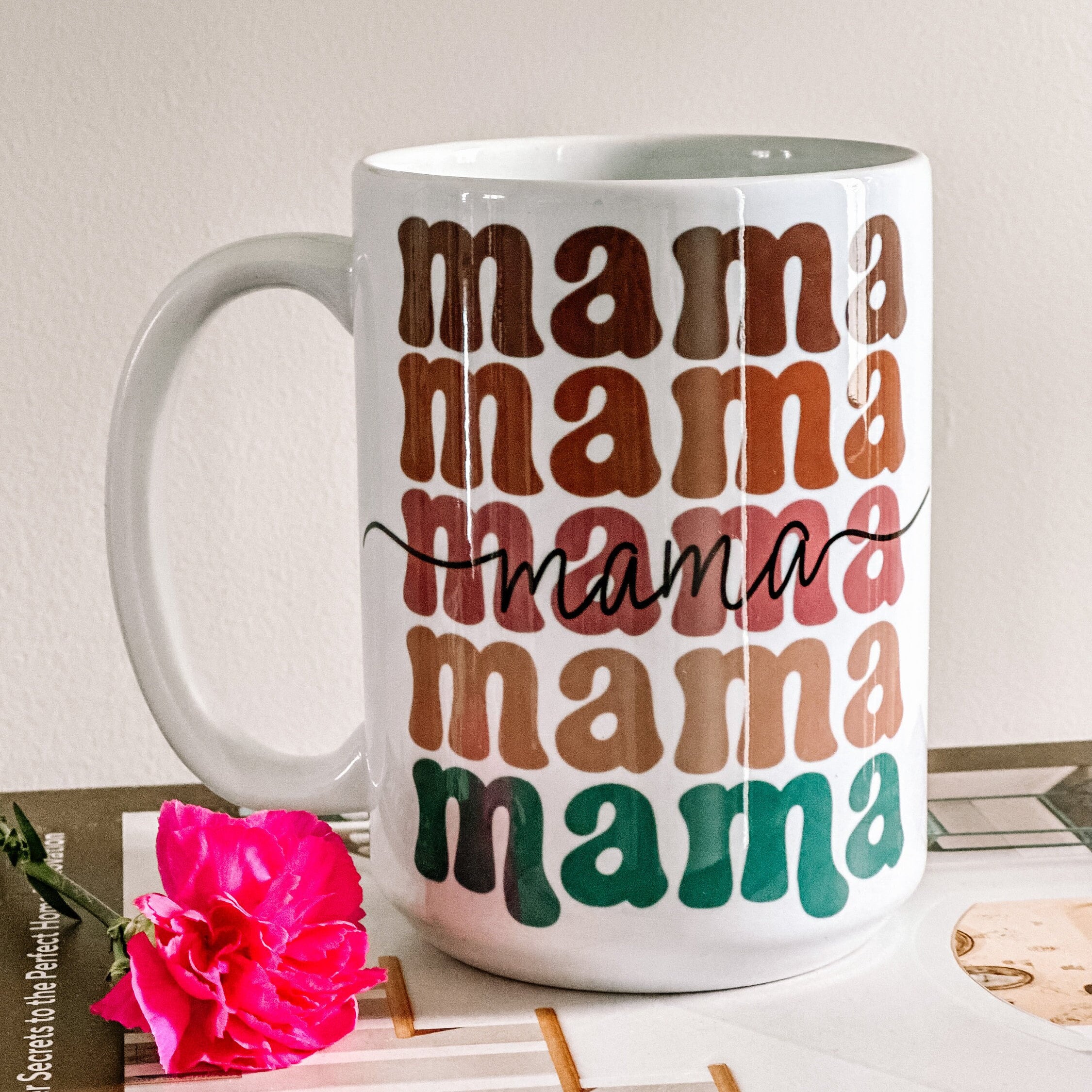 Mama Coffee mug Custom mom gift Best mom gifts Mothers day gift Custom mom mug Custom Mama mug Boho mug boho gift Mom Custom giftful mug