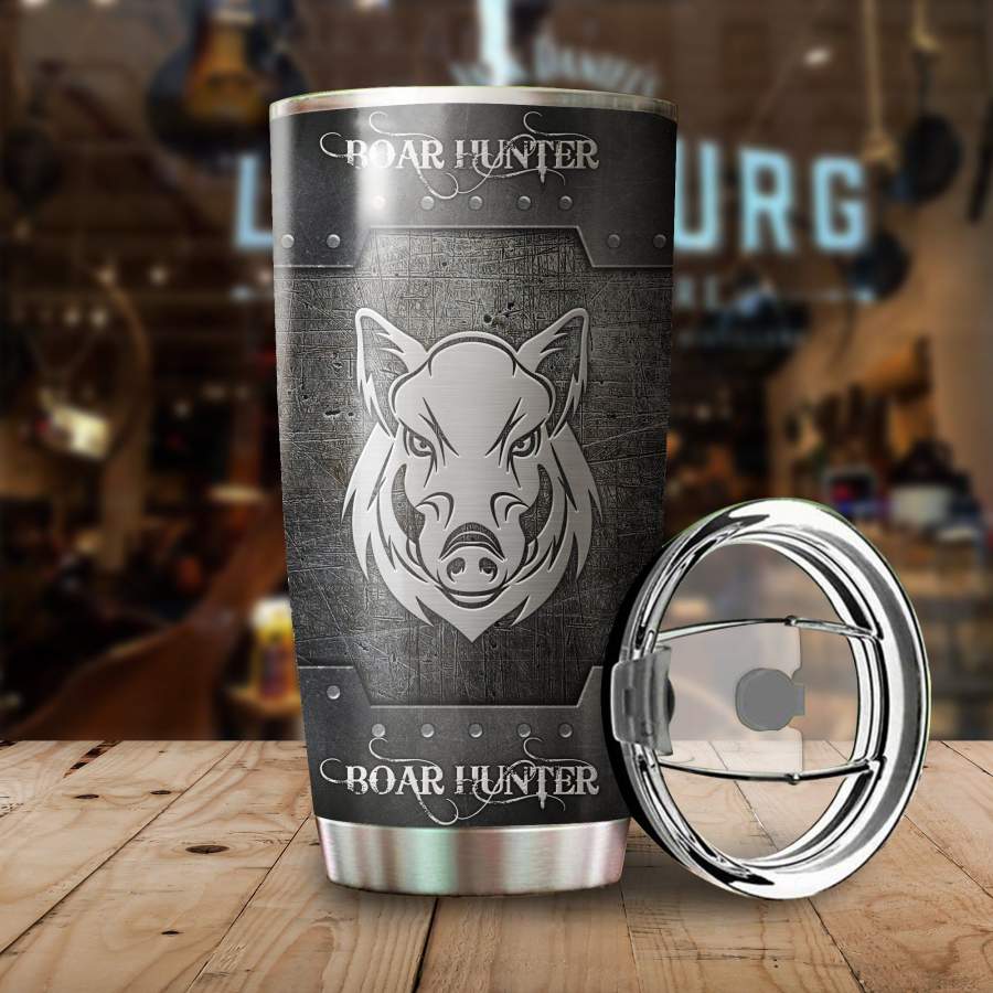 [Tumbler] Boar Hunting Metal Stainless Steel-894