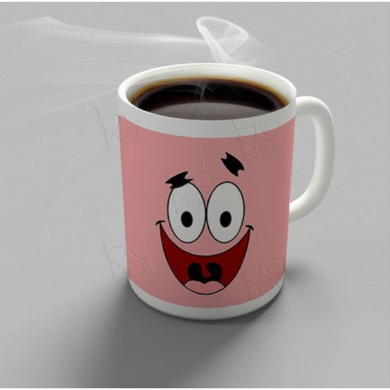 Patrick Officially licensed Big Face Jumbo 20 oz Coffee Mug