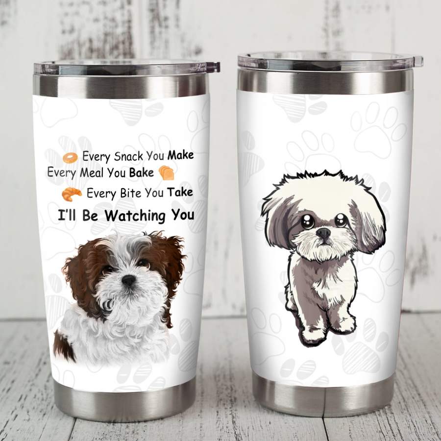 Shih Tzu Dog Steel Tumbler JR2202 87O34