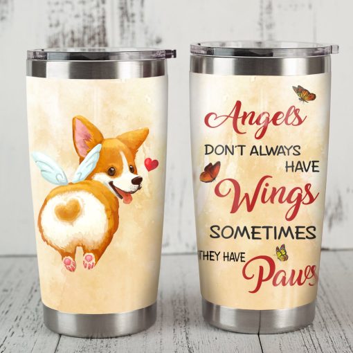 Corgi Dog Steel Tumbler, Gift Ideas For Dad, Gift Ideas For Boyfriend, Gifts For Grandma, Gift For Boyfriend, Gift Ideas For Mom, Dad Day Gifts