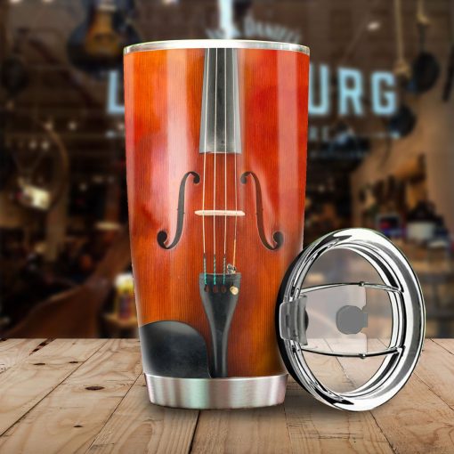 Love Violin Stainless Steel Tumbler, Gift Ideas For Dad, Unique Mother Day Gifts, Gift Ideas For Wife, Gift For Brother, Gift For Wife